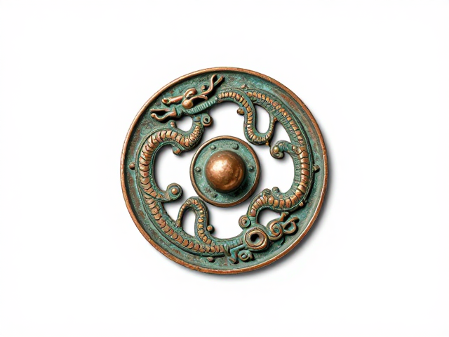 铜铁合金蟠螭龙纹古饰,独立密封保存指南