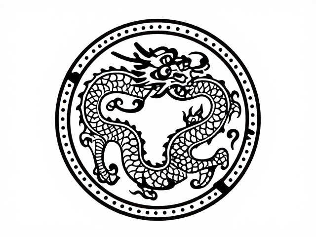 陕西西安蟠螭龙纹，古代身份象征的文化解读与历史渊源