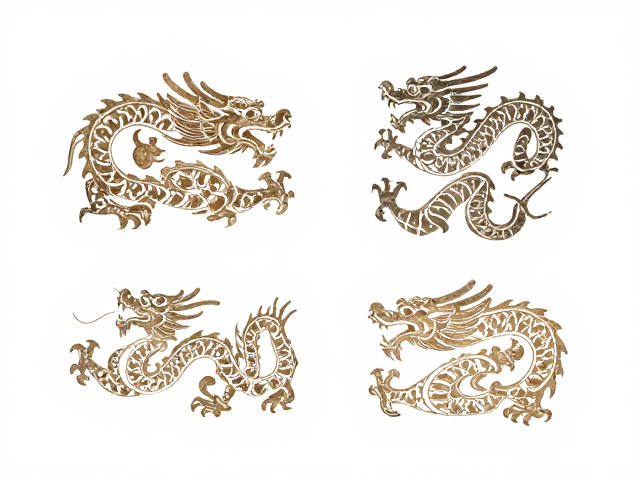 蟠螭龙纹贵族礼器考古报告研读,揭秘千年纹饰背后的礼制密码