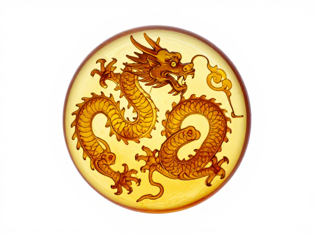 琥珀蟠螭龙纹，礼崩乐坏下的世俗化演变与文玩价值