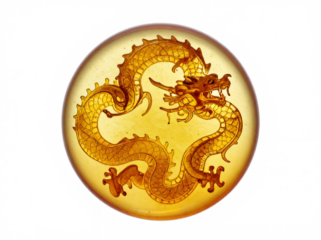 琥珀蟠螭龙纹，礼崩乐坏下的世俗化演变与文玩价值