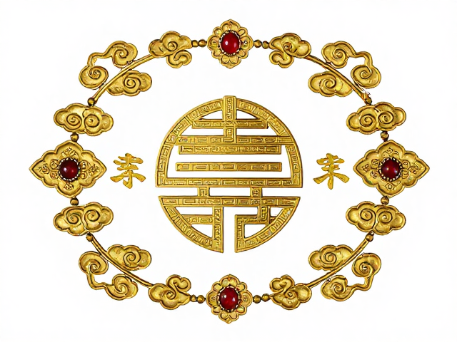 清代宫廷珠宝集大成,流云纹样与寿字纹样的绝美邂逅