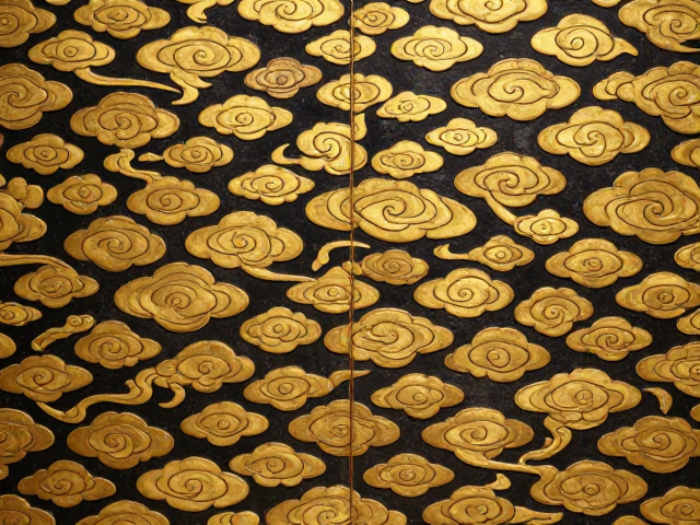 金银错流云纹,揭秘古代皇室礼制中的顶级工艺美学