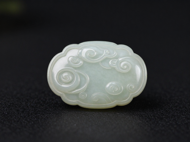 流云纹样玉雕镶嵌,现代仿古平价设计,高颜值珠宝新宠
