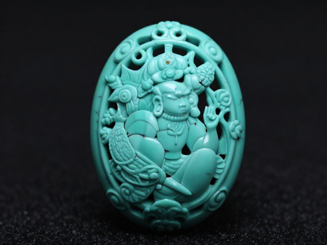 绿松石镂空雕花,打造丰满华贵造型的珠宝灵感