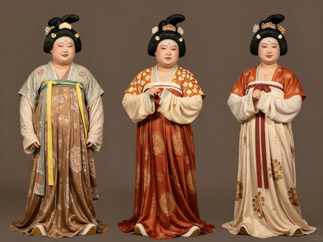 何家村窖藏出土文物,唐代服饰研究中的丰满华贵造型解析