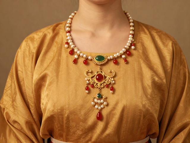 唐代服饰研究，项链璎珞如何打造丰满华贵造型？