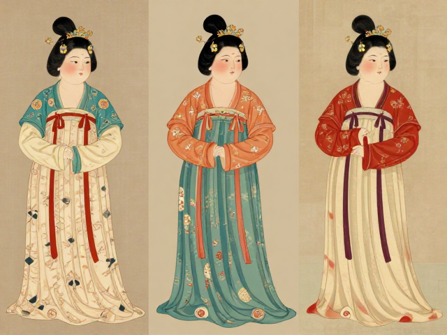 唐代服饰研究,丰满华贵造型的专业修复技术与复原细节