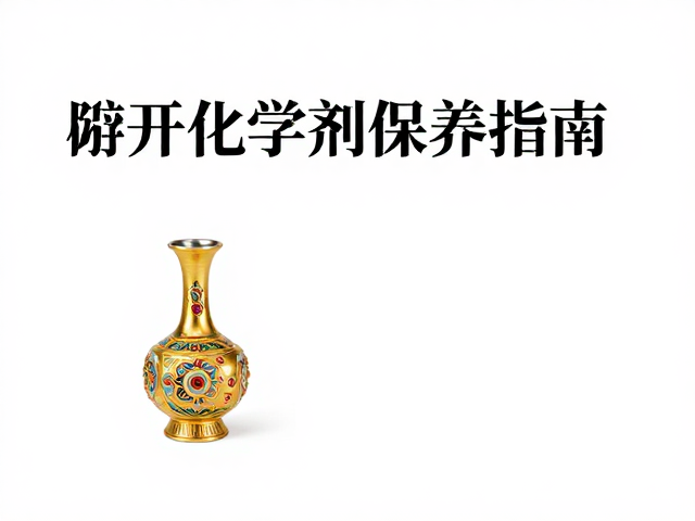 掐丝工艺华贵造型,避开化学试剂保养指南