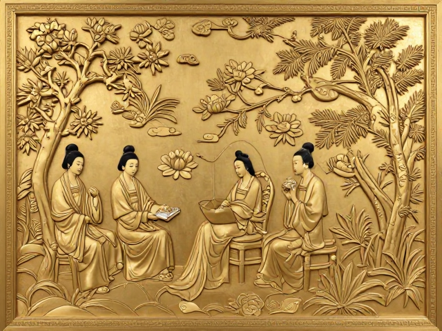 皇家气派錾刻工艺，邂逅清雅文人意境的艺术珍品