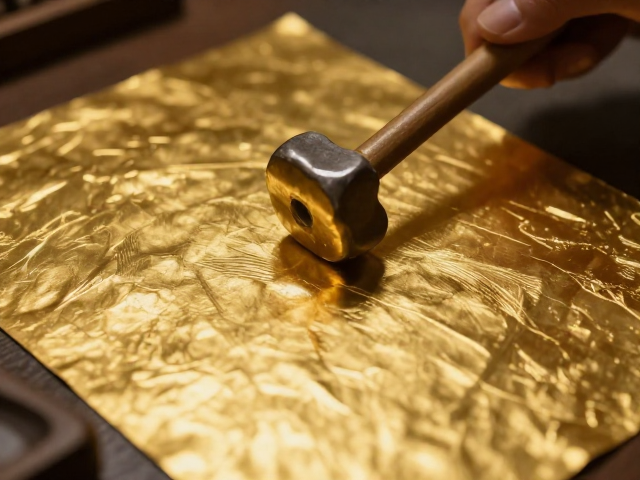 金银铺金箔锤揲技艺，打造清雅文人意境的艺术珍品