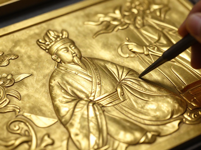 金银铺錾刻浮雕,清雅文人意境下的非遗匠心之美