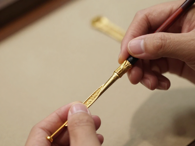 金银细工非遗技艺,匠心雕琢清雅文人意境之美