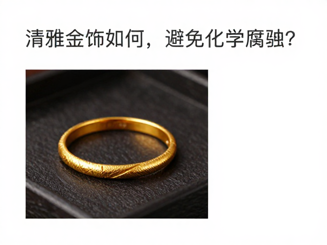 清雅金饰如何避免化学腐蚀?文人意境下的保养秘籍