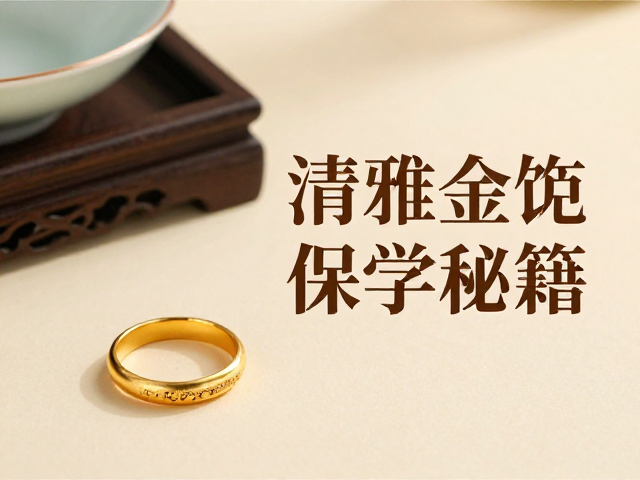 清雅金饰如何避免化学腐蚀?文人意境下的保养秘籍