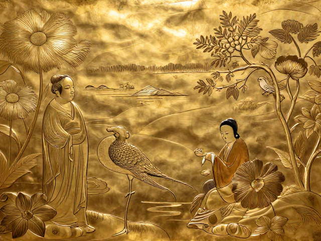 金银错錾刻工艺，探寻清雅文人意境的古韵之美
