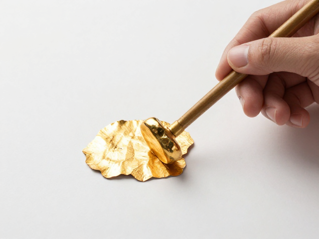 金箔锤揲古法金银工艺体验,清雅文人意境里的非遗手作之旅