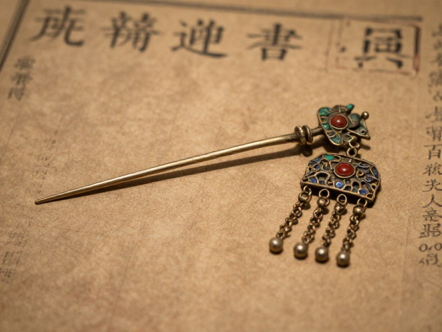 考古报告解读,发簪与步摇里的清雅文人意境
