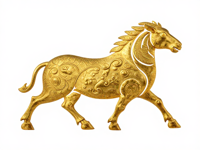 金代银锭纹样解析,草原动物造型粗犷豪放,尽显历史韵味