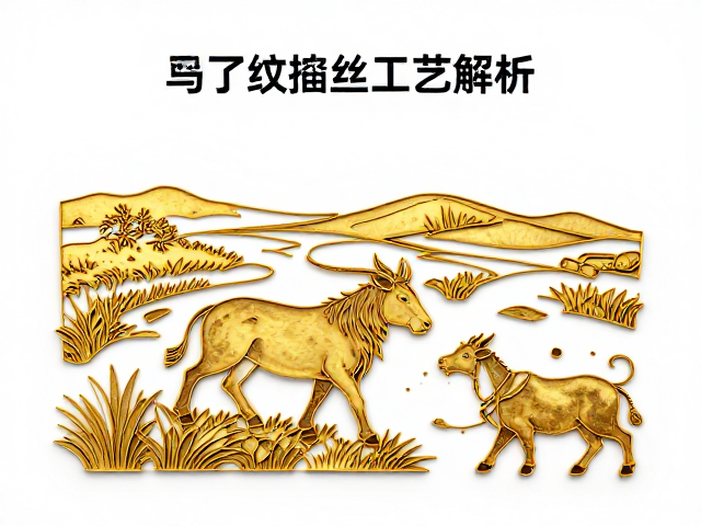 草原动物纹样掐丝工艺解析,残件修复品中的非遗美学