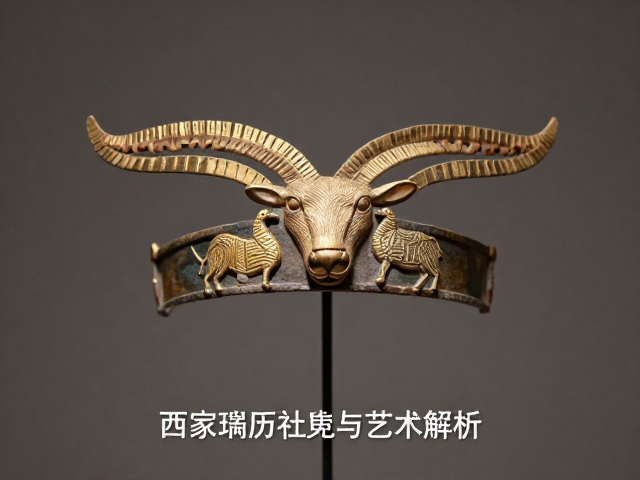 博物馆实物观摩,草原动物纹样冠饰的历史与艺术解析