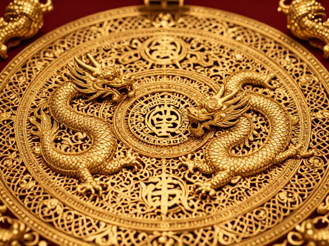 宫廷花丝工艺打造贵族婚嫁龙凤呈祥,传承非遗奢华之美