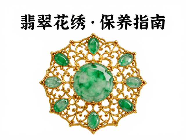 翡翠花丝工艺定期除锈保养指南,传承宫廷美学