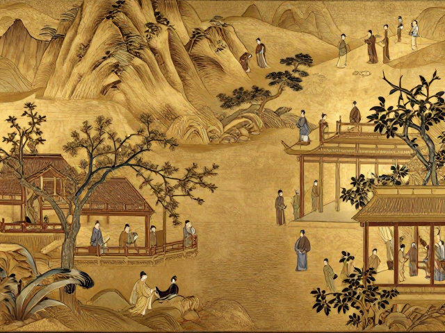 宫廷花丝工艺，山水人物题材的极致匠心与艺术价值