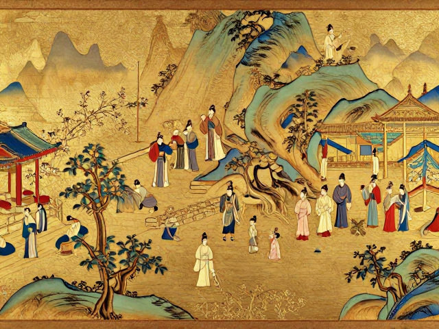 宫廷花丝工艺,山水人物题材下的礼制规范与美学传承