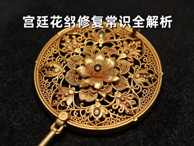 金银本色下的宫廷花丝工艺,文物修复常识全解析