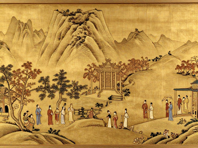 宫廷花丝工艺赏析,天价山水人物精品背后的艺术价值