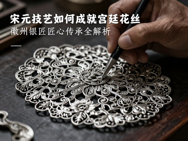 宋元技艺如何成就宫廷花丝?徽州银匠匠心传承全解析