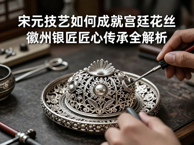 宋元技艺如何成就宫廷花丝?徽州银匠匠心传承全解析