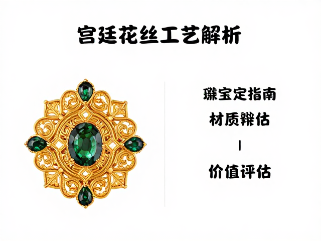宫廷花丝工艺解析，包金镶宝珠宝鉴定指南与价值评估