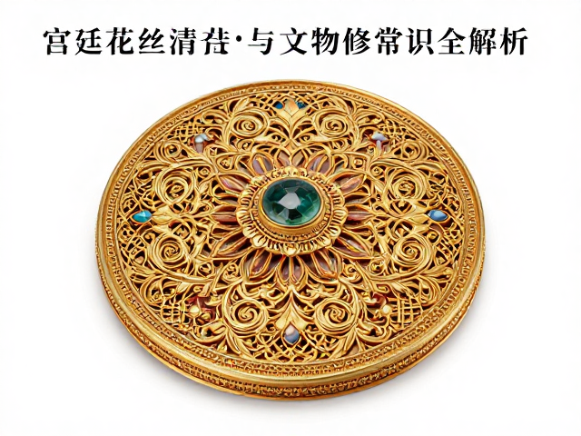宫廷花丝工艺保养,防氧化清洁与文物修复常识全解析
