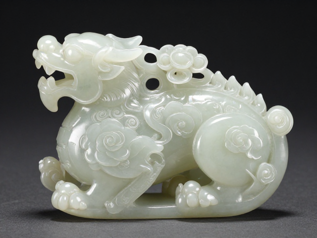 南京玉雕祥云瑞兽,宫廷花丝工艺雕琢传世珍品