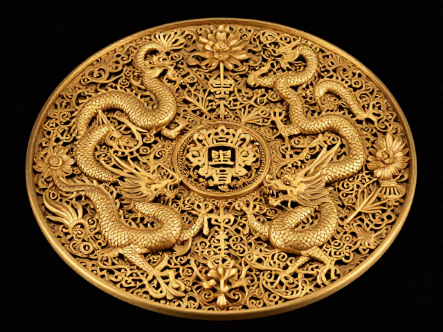 明代工艺巅峰,宫廷花丝龙凤呈祥,揭秘非遗绝技
