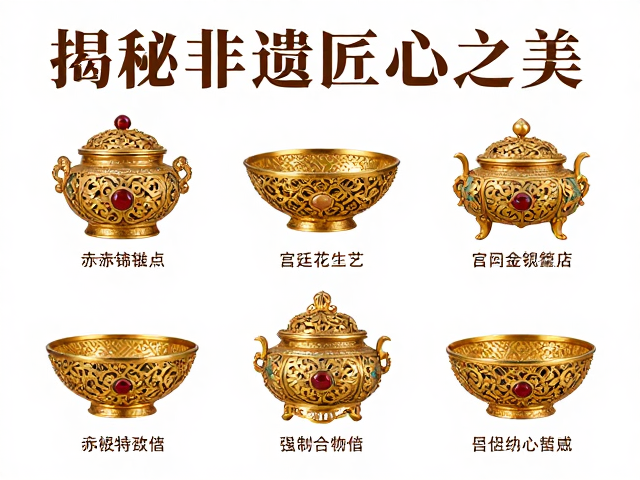 宫廷花丝工艺,赤金金银器鉴赏指南,揭秘非遗匠心之美