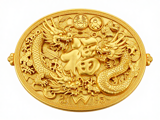龙凤呈祥多子多福,繁复錾刻纹理打造吉祥寓意珠宝