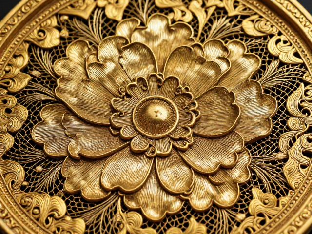 花丝贡品揭秘,繁复錾刻纹理下的非遗匠心与收藏价值