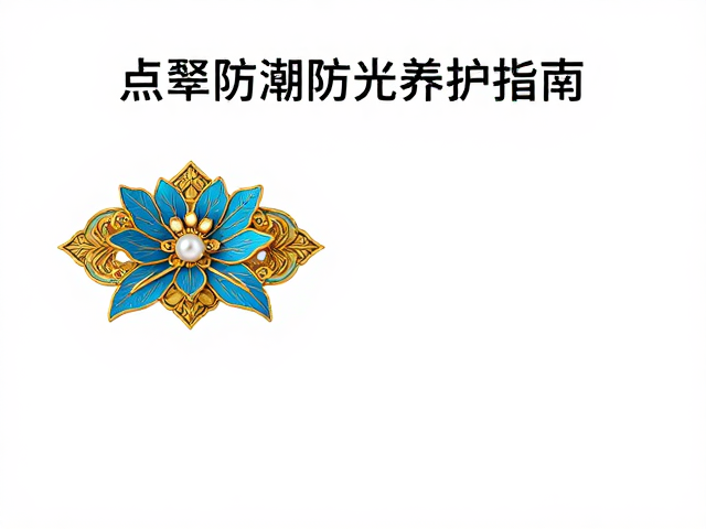 繁复錾刻显金银本色,点翠防潮防光养护指南