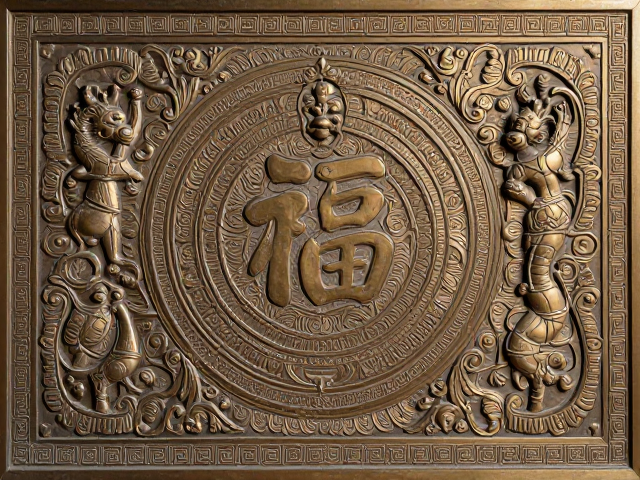 繁复錾刻纹理打造庄重典雅,揭秘辟邪纳福的文化寓意