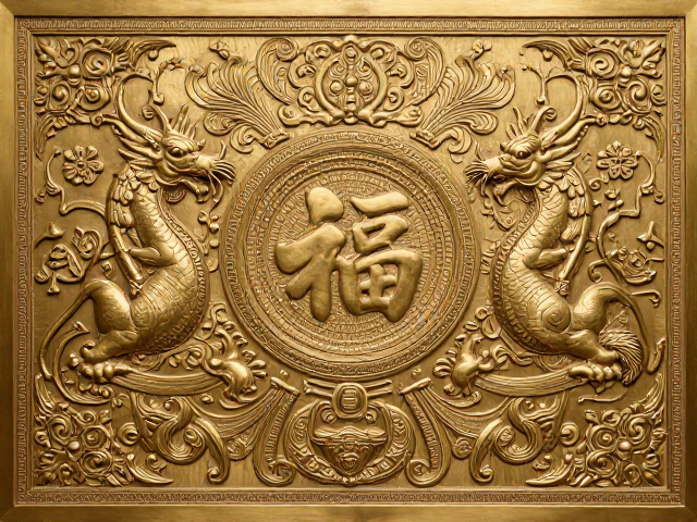 繁复錾刻纹理打造庄重典雅,揭秘辟邪纳福的文化寓意