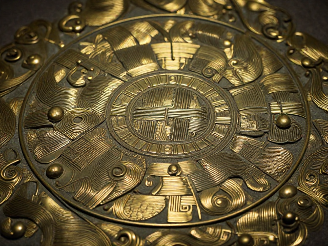 战国起源古铜色累丝堆叠技法,揭秘千年非遗金属工艺之美