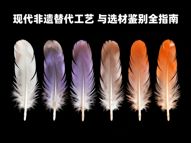 羽色渐变怎么选？现代非遗替代工艺与羽毛选材鉴别全指南