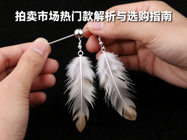 羽色渐变耳饰,拍卖市场热门款解析与选购指南