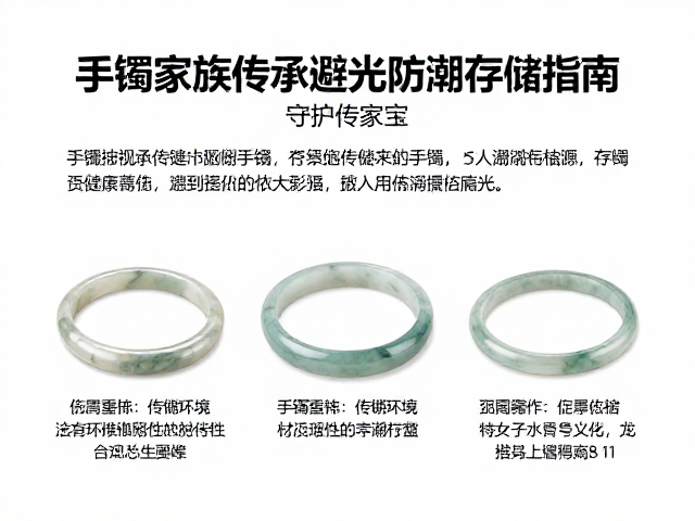 手镯家族传承避光防潮存储指南,守护传家宝