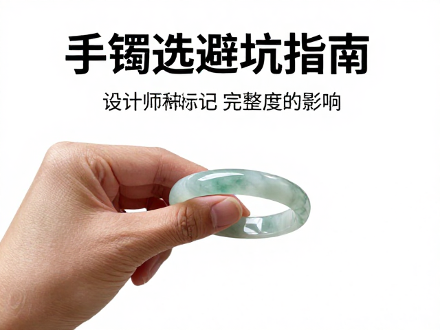 手镯设计师标记对完整度的影响，选购避坑指南