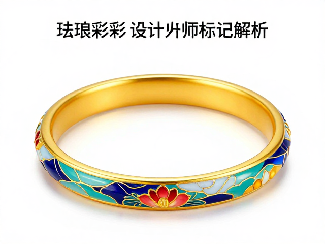珐琅彩绘手镯设计师标记解析,如何辨别高定珠宝的真迹与价值