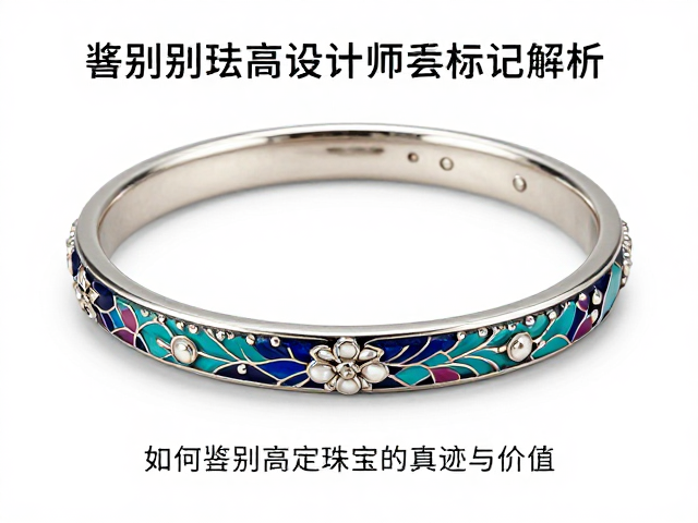珐琅彩绘手镯设计师标记解析,如何辨别高定珠宝的真迹与价值